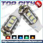 Newest Topcity T10 15SMD 3528 7LM Cold white - T10 LED